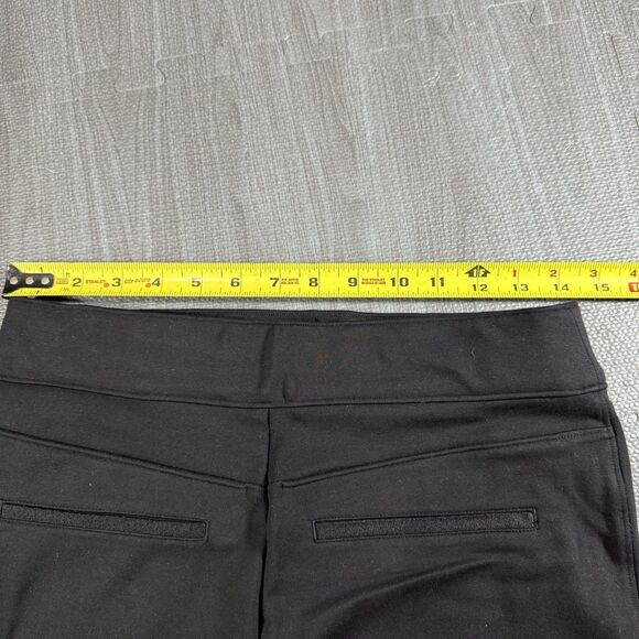 SPANX Pants Womens M Black Perfect Fit Ponte High Rise Flare Leg Stretch 20252R - Picture 6 of 8